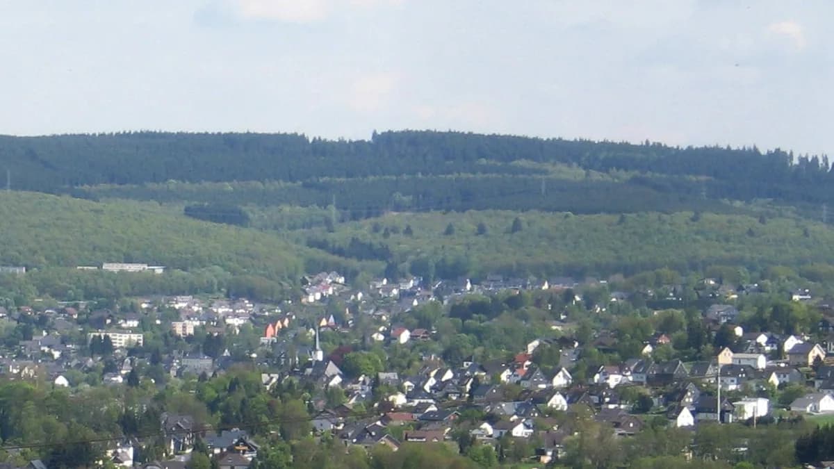 Stadtansicht von Burbach
