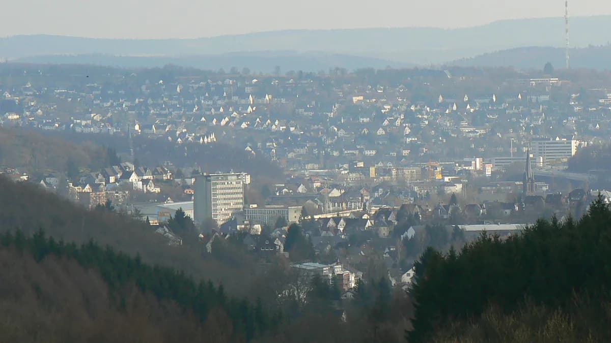 Stadtansicht von Weidenau